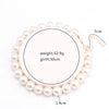 LATS Beads Women's Neck Chain Kpop Pearl Choker Necklace Gold Color Goth Chocker Jewelry Pendant Necklaces  Collar for Girl