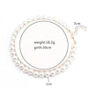 LATS Beads Women's Neck Chain Kpop Pearl Choker Necklace Gold Color Goth Chocker Jewelry Pendant Necklaces  Collar for Girl