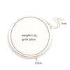 LATS Beads Women's Neck Chain Kpop Pearl Choker Necklace Gold Color Goth Chocker Jewelry Pendant Necklaces  Collar for Girl