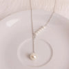 LATS Beads Women's Neck Chain Kpop Pearl Choker Necklace Gold Color Goth Chocker Jewelry Pendant Necklaces  Collar for Girl