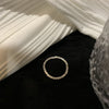 LATS Light   Popular Silver Colour Sparkling Rings for Women  Jewelry Wedding Party Birthday Gift Accessories