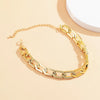 Lacteo Neo Gothic Geometric Rhombus O Shape Choker Necklace For Women  Trendy Neck Clavicle Chain Jewelry Necklace