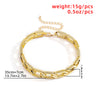 Lacteo Neo Gothic Geometric Rhombus O Shape Choker Necklace For Women  Trendy Neck Clavicle Chain Jewelry Necklace