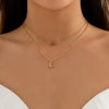 Lacteo Trendy Gold Color Petals Shape Short Neck Chain Necklace Choker for Women Jewelry Collar Clavicle Necklaces Gifts Party