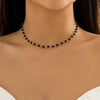 Lacteo Trendy Gold Color Petals Shape Short Neck Chain Necklace Choker for Women Jewelry Collar Clavicle Necklaces Gifts Party