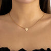 Lacteo Trendy Gold Color Petals Shape Short Neck Chain Necklace Choker for Women Jewelry Collar Clavicle Necklaces Gifts Party