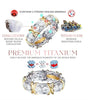 Cubic Zirconia Cross Rings for Women Slimming Health Care Weight Loss Ring Engagement Wedding Couple Gifts Charm Jewelry