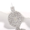 Luxury Oval Pendant Earrings for Women Exaggerate Versatile Geometric Ear Jewelry Elegant Anniversary Party Accessories Gift