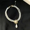 Vintage Three-layer Pearl Collar Choker,   In Trend Jewelry  Woman's Choker Necklace on the Neck Party Gift