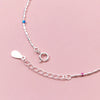 MODIAN 925 Sterling Silver Cute Flower Link Chain Bracelet For Trendy Gold Color Enamel Bracelets For Women Fine Jewelry Gift