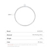 MODIAN 925 Sterling Silver Elastic Adjustable Simple Beads Bracelets Charm Hearts Stackable Fine Jewelry For Women Female Gifts