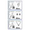 MODIAN 925 Sterling Silver Jewelry Sets Luxury Oval Clear CZ Necklace Earrings For Women Wedding Engagement Statement Jewelry