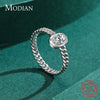 MODIAN 925 Sterling Silver Jewelry Sets Luxury Oval Clear CZ Necklace Earrings For Women Wedding Engagement Statement Jewelry