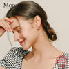 MODIAN 925 Sterling Silver Natural Turquoise Stud Earrings For Women Romantic Infinite Love Fine Jewelry Valentine's Day Gift