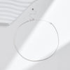 MODIAN 925 Sterling Silver Sparkling Gypsophila Y Shape Necklaces For Women Stars Choker Necklace Trendy Jewelry Gifts
