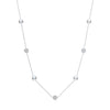 MODIAN 925 Sterling Silver Zircon Beads &Pearl Chain Necklaces Pendant For Women Fine Jewelry  Valentine’s Day Gifts