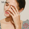 MODIAN Authentic 925 Sterling Silver Jewelry Set Exquisite Natural Opal Rings & Earrings For Women Wedding Engagement Jewelry