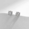 MODIAN D Color Moissanite Stud Earrings Round Cut Lab Created Diamond 925 Sterling Silver Silver Bridal Jewelry For Women Gifts