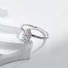 MODIAN D Color Pear Cut Moissanite Ring 925 Sterling Silver Water Drop Lab Diamond Wedding Rings For Women Wedding Fine Jewelry