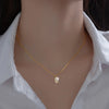 MODIAN Exquisite Eyes Necklace New Authentic 925 Sterling Silver Sparkling Clear CZ Link Chain Female Gift Fine Jewelry