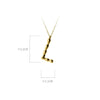 MODIAN Exquisite Pendant Design Genuine 925 Sterling Silver Simple 26 Letters Chain Necklace For Women Fine Jewelry