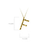 MODIAN Exquisite Pendant Design Genuine 925 Sterling Silver Simple 26 Letters Chain Necklace For Women Fine Jewelry