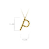 MODIAN Exquisite Pendant Design Genuine 925 Sterling Silver Simple 26 Letters Chain Necklace For Women Fine Jewelry