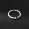 MODIAN Genuine 925 Sterling Silver Tin oil Pattern Adjustable Finger Rings For Women Sense Of Design Fine Jewelry Anel