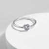 MODIAN Heart shape Cut Moissanite Solitaire Wedding Ring For Women 925 Sterling Silver D Color Wedding Band Fine Jewelry