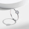 MODIAN Heart shape Cut Moissanite Solitaire Wedding Ring For Women 925 Sterling Silver D Color Wedding Band Fine Jewelry