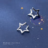 MODIAN Minimalism Irregular Star Hoop Earring for Women  925 Sterling Silver Anti-Allergy Earring Fine Jewelry Girl Gift
