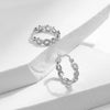 MODIAN Solid 925 Sterling Silver Infinite Love Sparkling CZ Hoop Earrings Original Design For Women Wedding Fine Jewelry Gifts