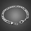 Man  100% 925 Sterling Silver 6mm 56cm Classic pendant Necklace For Men's  Solid  silver   Charm Jewelry Boy