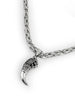 Men's Byzantine Chain Necklaces Punk Stainless Steel Jewelry Wolf Pendant Necklace For Men  Emperor chain Gifts customizable