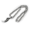 Men's Byzantine Chain Necklaces Punk Stainless Steel Jewelry Wolf Pendant Necklace For Men  Emperor chain Gifts customizable