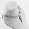 Men's Byzantine Chain Necklaces Punk Stainless Steel Jewelry Wolf Pendant Necklace For Men  Emperor chain Gifts customizable