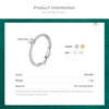 Modian 100% 925 Sterling Silver Classic Simple Hearts Shape High Quality CZ Finger Ring For Women Wedding Fine Jewelry Anillo