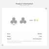 Modian 100% 925 Sterling Silver Simple Round Sparkling Clear CZ Tiny Small Stud Earrings For Women Wedding Jewelry Gift Brincos