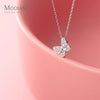 Modian 2020 New 925 Sterling Silver Sparkling Zircon Dancing Butterfly Tiny Mini Pendant for Women Fine Jewelry Birthday Gift