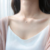 Modian 2020 New Mode 100% Real 925 Sterling Silver Water drop Simple Necklace for Women Korean Style Fine  Jewelry