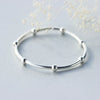 Modian 925 Sterling Silver Beads For Women Adjustable Silver Bracelets Bangles for Women Sterling Silver Fine  Jewelry