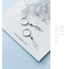 Modian 925 Sterling Silver Dangle Earrings Charm Vintage Tree of Life Drop Earring for Women Leaves Jewelry Brincos Bijoux