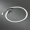 Modian 925 Sterling Silver Sparkling Snake Chain Bracelet Classic Simple Adjustable Bracelets For Women Party Fine Jewelry Gift
