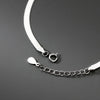 Modian 925 Sterling Silver Sparkling Snake Chain Bracelet Classic Simple Adjustable Bracelets For Women Party Fine Jewelry Gift