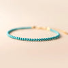 Modian 925 Sterling Silver Vintage Classic Round Turquoise Bracelet Trendy Link Chain Fine Jewelry For Women Birthday Gifts