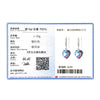 Modian Authentic 925 Sterling Silver Charm Ear Heart Shape Rainbow Crystal Dangle Earrings for Women Lady Jewelry Gift