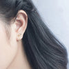 Modian Charm Gold Color Bowknot Earrings for Women 100% 925 Sterling Silver Simple Exquisite Stud Ear Jewelry Bijoux