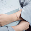 Modian Classic Constellation Exquisite Bracelets 925 Sterling Silver Simple Leo Virgo Libra Chain Bracelet For Women Jewelry