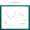 Modian Classic Luxury Full Clear CZ Necklace Solid 925 Sterling Silver Sparkling Choker Necklaces For Women Statement Jewelry