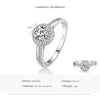 Modian Classic Wedding Ring 100% 925 Sterling Silver Clear Cubic Zirconia Rings For Women Engagement Statement Fine Jewelry